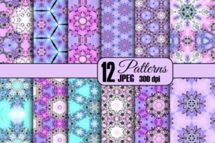 12 Spring Watercolor Patterns Review