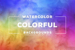 30 Colorful Watercolor Backgrounds Review