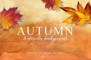 Autumn Watercolor Backgrounds 1 Review
