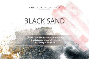 Black Sand Watercolor Textures Review