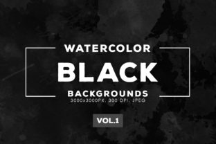 Black Watercolor Backgrounds 1 Review