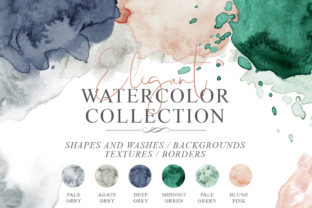 Elegant Watercolor Backgrounds for Local Brands