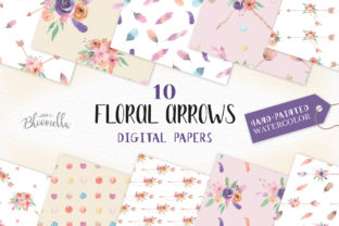 Flower Jars Digital Papers: A Designer Review