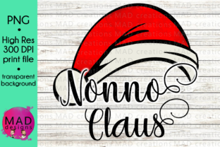 Nonno Claus - Watercolor Santa Hat Crafts