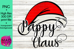 Pappy Claus - Watercolor Santa Hat Crafts