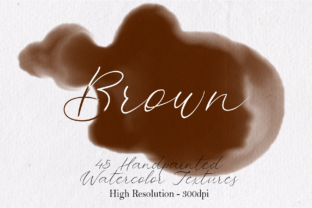 Reviewing Brown - 45 Watercolor Textures