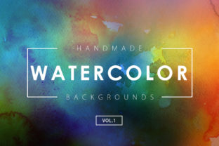 Watercolor Backgrounds 1: A Brand Designer Review