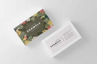 Watercolor Creative Business Card Print Templates