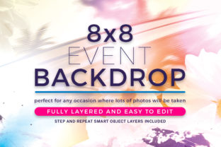 Watercolor Event Backdrop Template Review