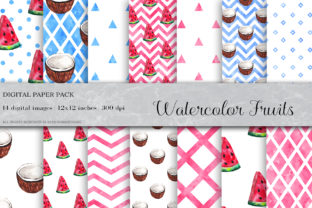 Watercolor Fruits Seamless Pattern Review
