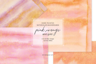 Watercolor Glittered Background Set Review
