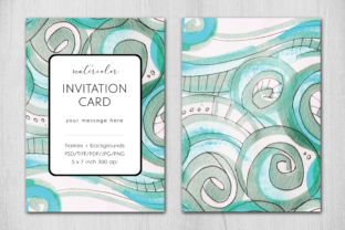 Watercolor Invitation Card-I Graphic Templates Review